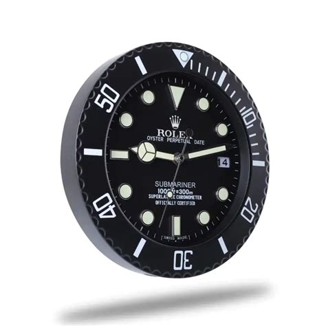 rolex diver wall clock|lucky Rolex submariner wall clocks.